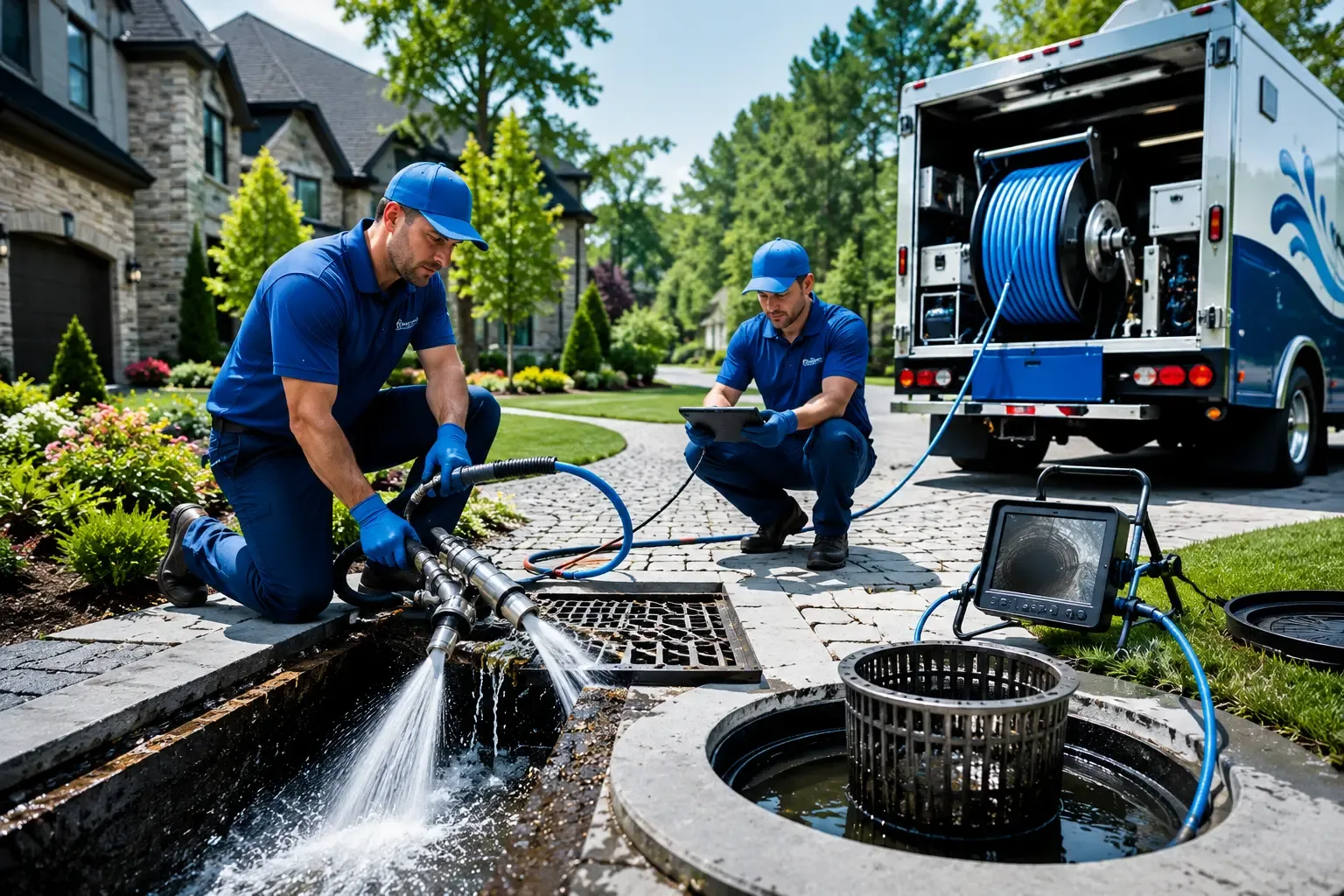 Local outdoor drain cleaning professionals in Rutland, MA